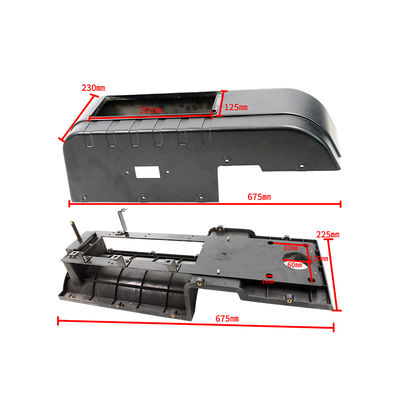 60205617 Capa de lâmpada de cauda de plástico Capa de luz de cauda direita LED para Isuzu