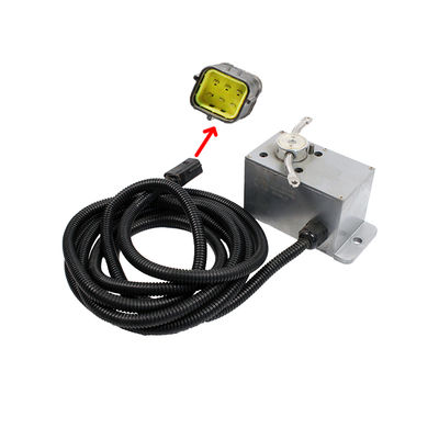 CONJUNTO DO CONTROLADOR REMOTO DO ACELERADOR DE PEÇAS DA CABINE DO CAMINHÃO DZ91189570003 PEÇAS DO CAMINHÃO